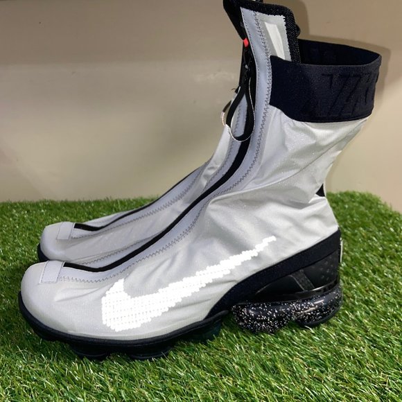 Nike Air Vapormax FK Gator ISPA Black Silver Shoes AR8557-001 Mens Size NEW main image 7